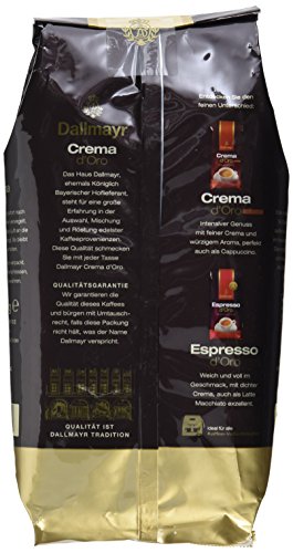 Dallmayr Kaffee Crema d'oro mild und fein Kaffeebohnen, 1er Pack (1 x 1000 g Beutel)