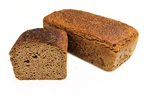 Demeter Rainer Roggen – hergestellt ohne Hefe, Malz und Weizenmehl – qualitativ hochwertiges und regionales Brot – 100% Roggenvollkornbrot – Inhalt: 1kg Bio Roggenbrot