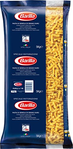 Barilla Pasta Nudeln Fusilli n. 98, 1er Pack (1 x 5 kg)
