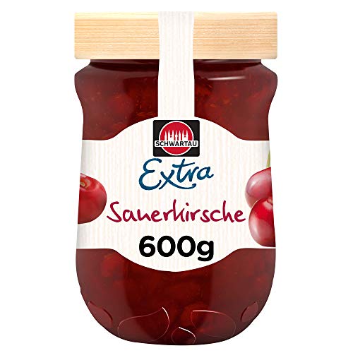 Schwartau Extra Sauerkirsche, 6er Pack (6 x 600 g)