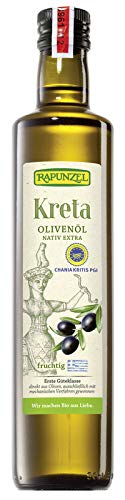 Rapunzel Olivenöl Kreta P.G.I., nativ extra, 1er Pack (1 x 500 ml) – BIO