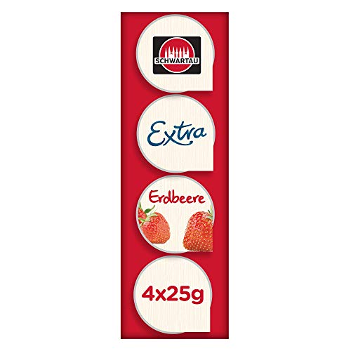 Schwartau Kleines Frühstück Erdbeere, 30er Pack (30 x 100 g)
