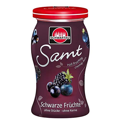 Schwartau Samt Limited Edition Schwarze Früchte ohne Stücke 270g